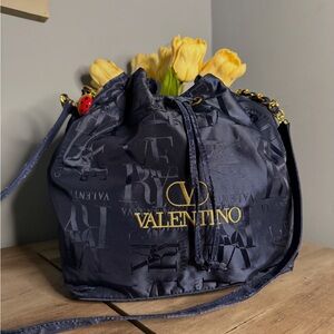 Valentino Garavani Drawstring Bucket Bag